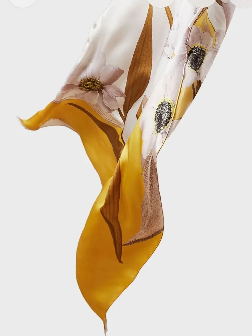 Ted Baker Silk Long Caitiee Cabana Scarf